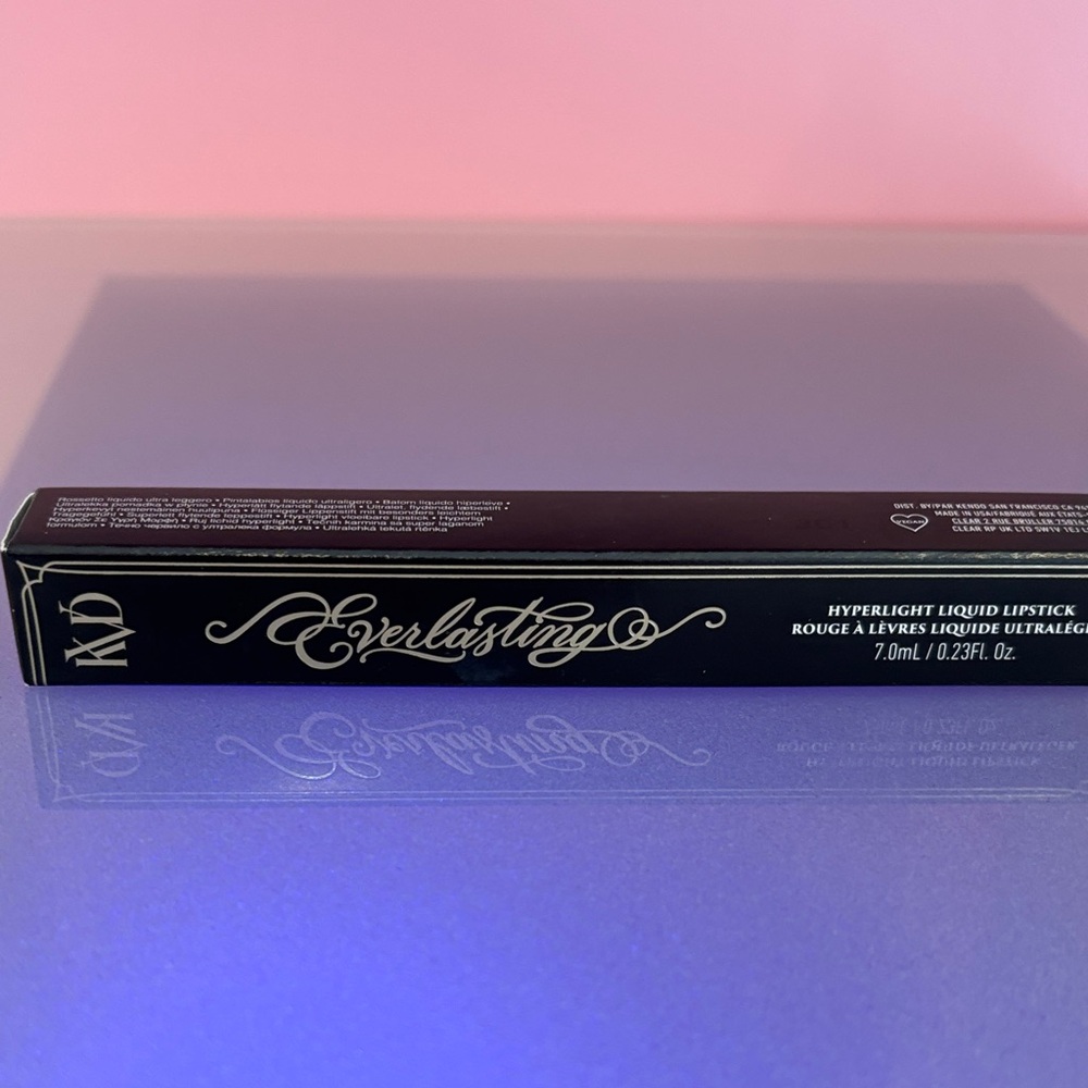KVD Everlasting Hyperlight Liquid Lipstick - Bold Black